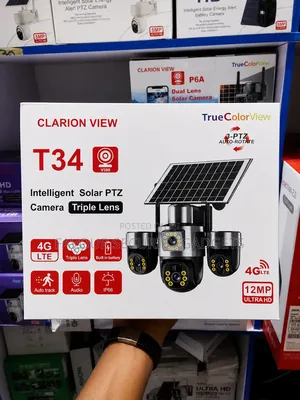 T34 Triple Lens Solar Camera
