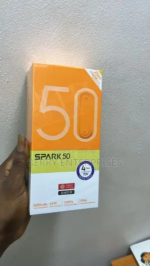 New Tecno Spark 50 128 GB Blue