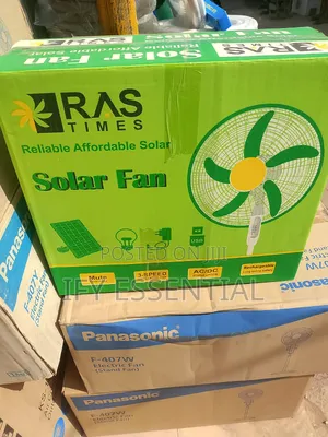 Solar Standing Fan