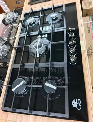 Original Gs Built-in Premium Quality Luxury 90cm 5 Burners Gas Cooker