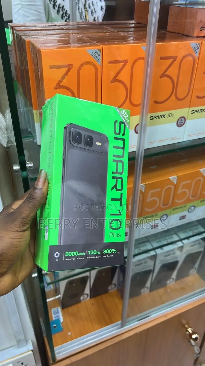 New Infinix Smart 10 Plus 128 GB Blue