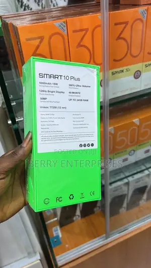 New Infinix Smart 10 Plus 128 GB Blue