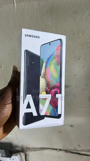 New Samsung Galaxy A71 5G 128 GB Black