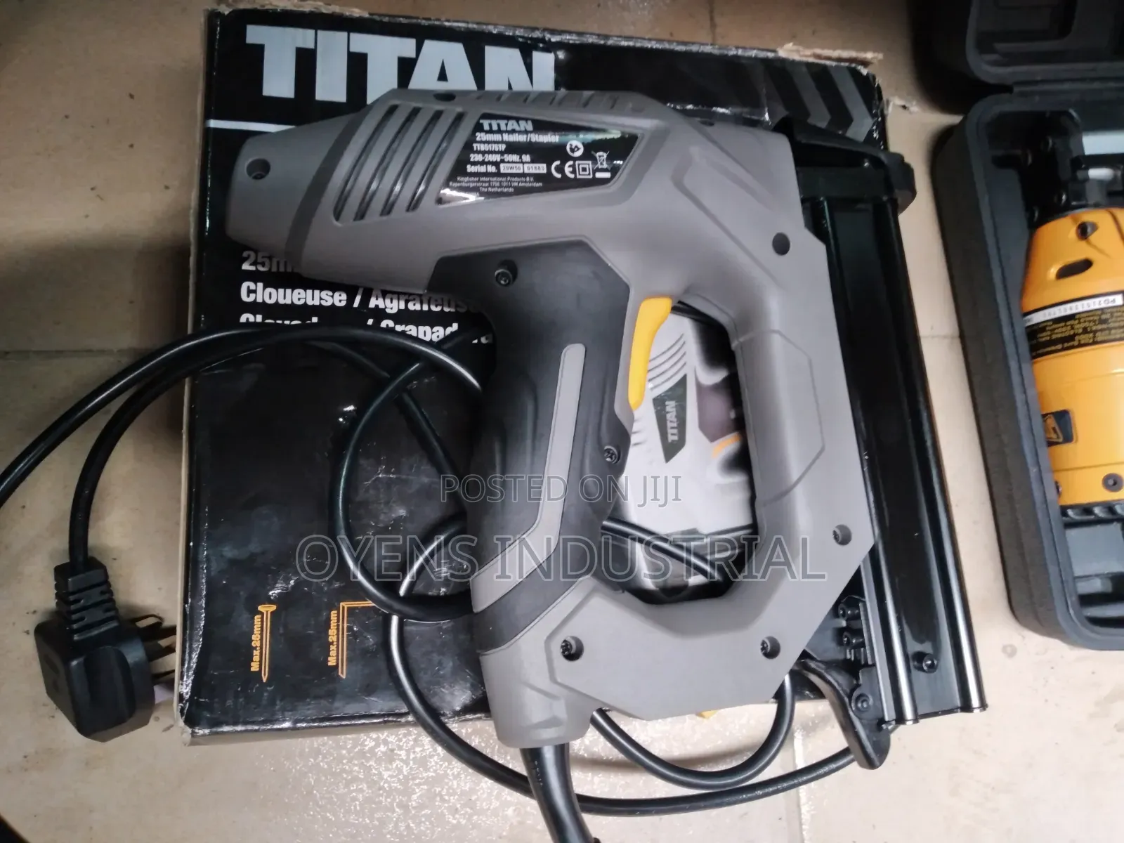 25mm Corded Nailer /Stapler