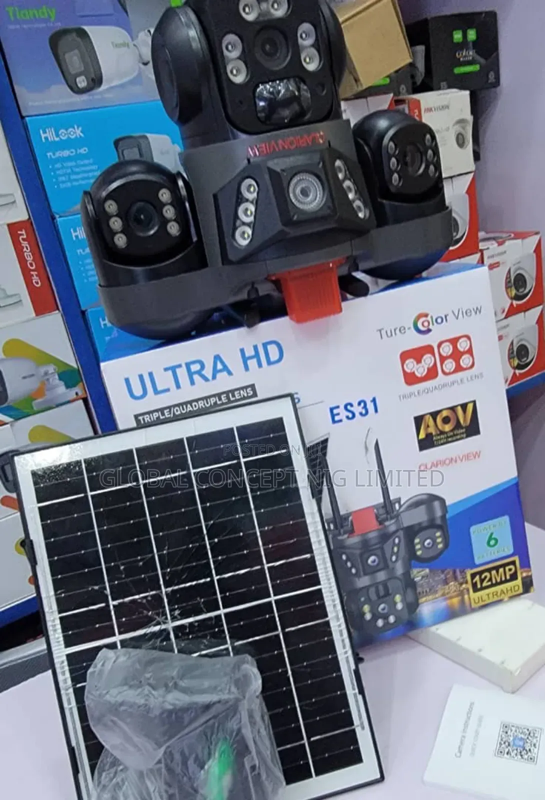 Triple Lens Essecoud Smart Solar Camera