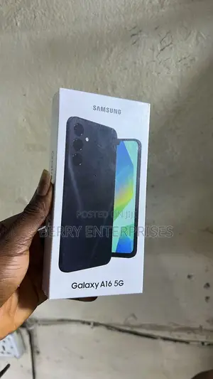 New Samsung Galaxy A16 5G 128 GB Black