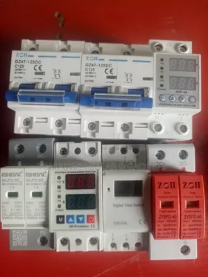 Dc/Ac Breakers, Surge Voltage Protector