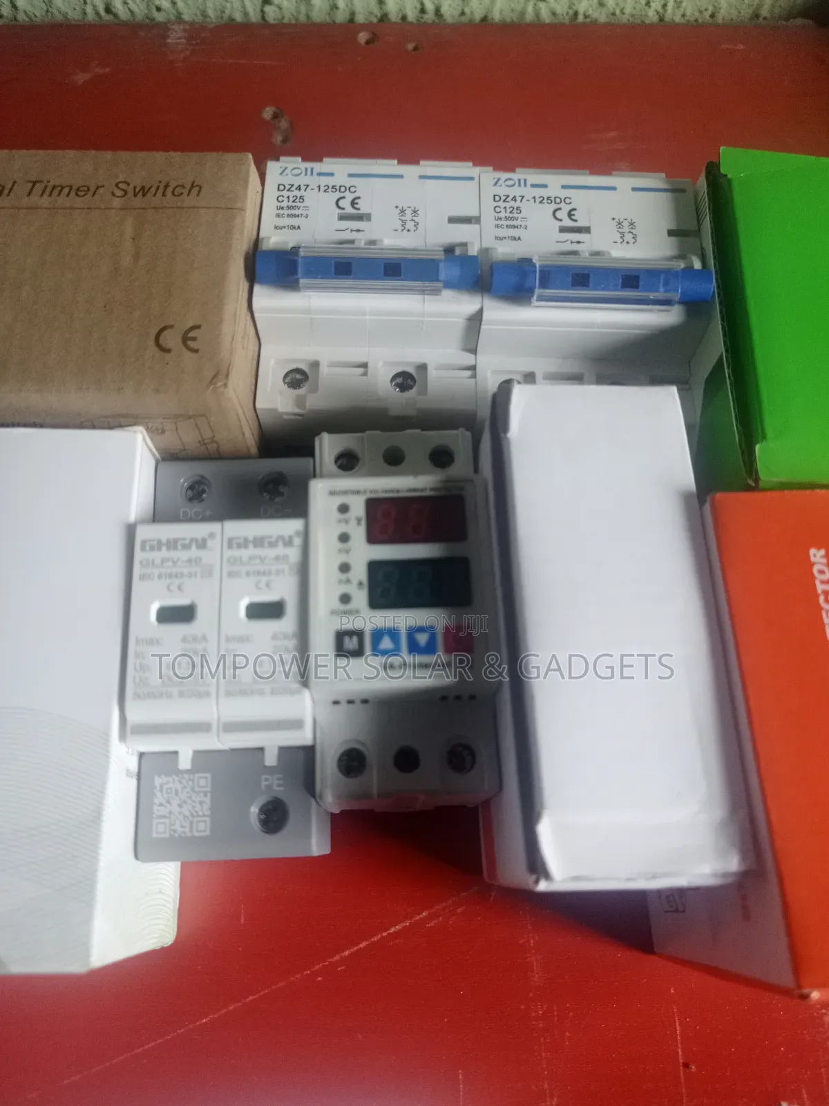 Dc/Ac Breakers, Surge Voltage Protector