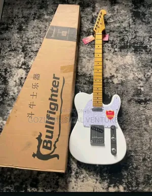 Bullfighter Telecaster Electric Lead Guitar 6 Strings White Colour