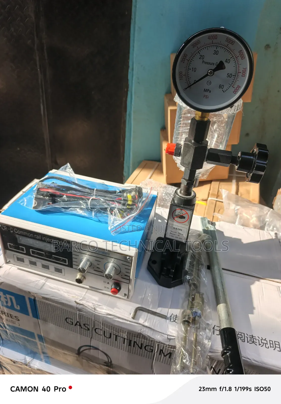 Injector Tester With Electric Digital Test