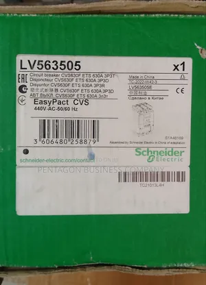 Original 630ahms 3pole Schneider CVS McCb Breaker