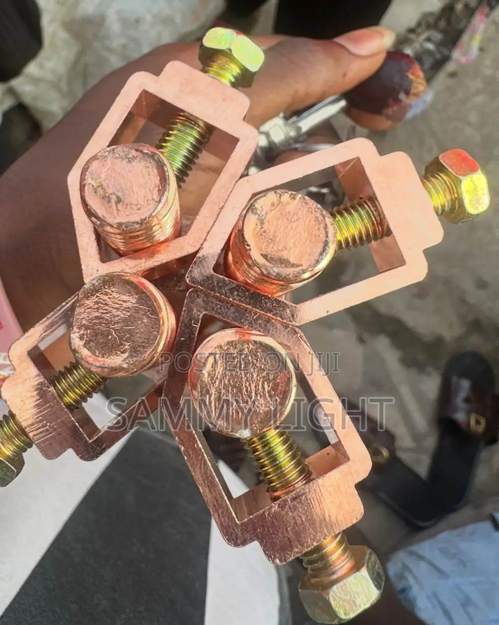 Earthing Material Clamps Pure Copper