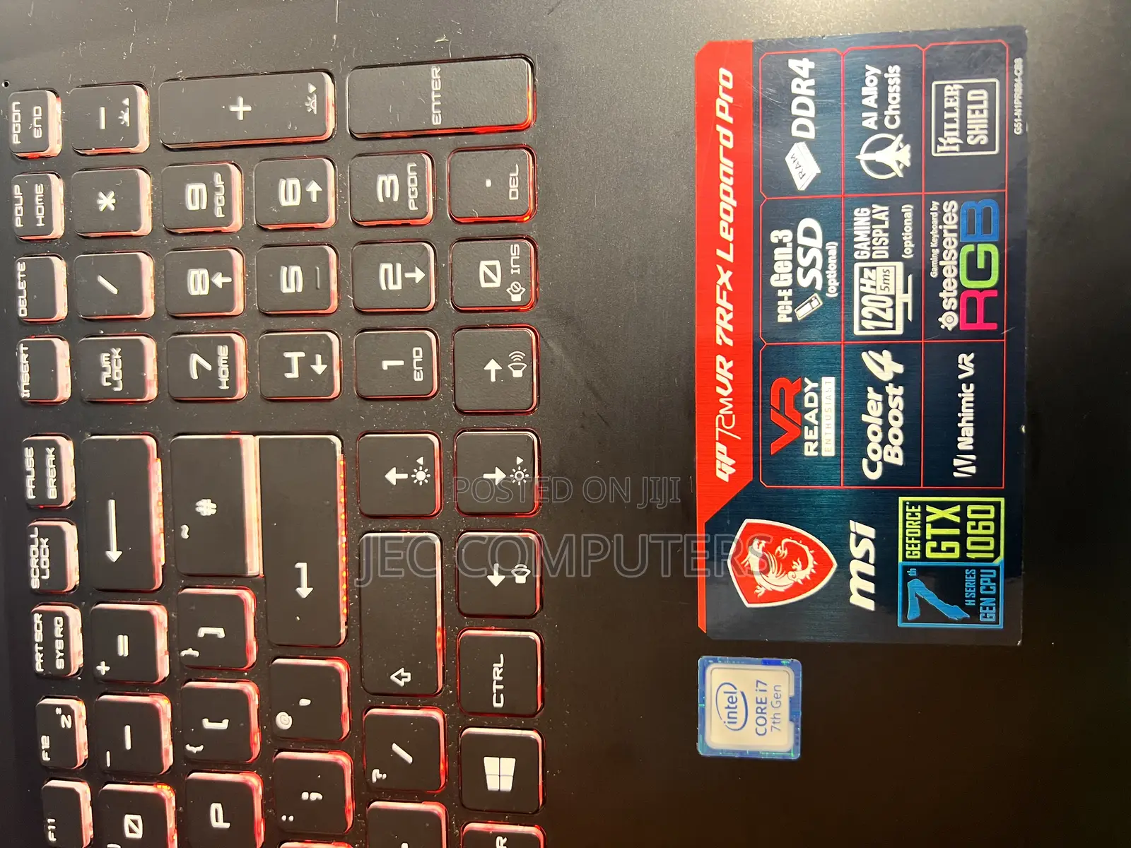 Laptop MSI GP72MVR 7RFX Leopard Pro 16GB Intel Core i7 SSD 256GB