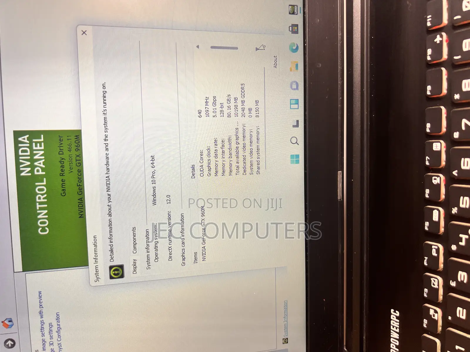 Laptop MSI Cyborg 15 16GB Intel Core i7 SSD 256GB