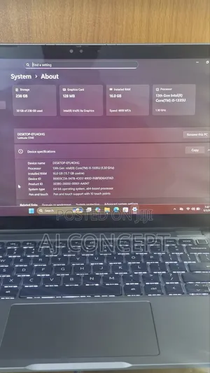 Laptop Dell Latitude 5340 16GB Intel Core i5 SSD 256GB