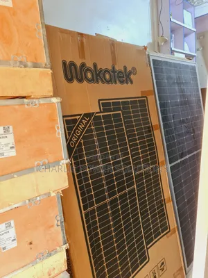 600watts Wakatek Non-Bifacials Half-Cut High Voltage Solar Panel