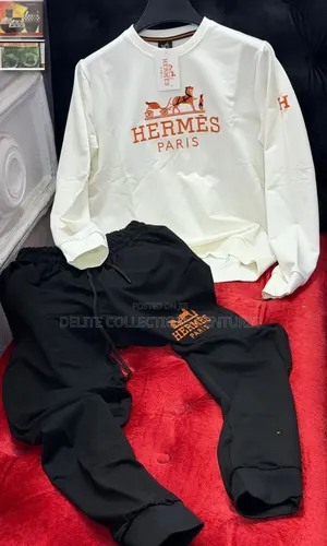 *High Quality Luxury Hermes 2pcs Combo Outfit Up and Down