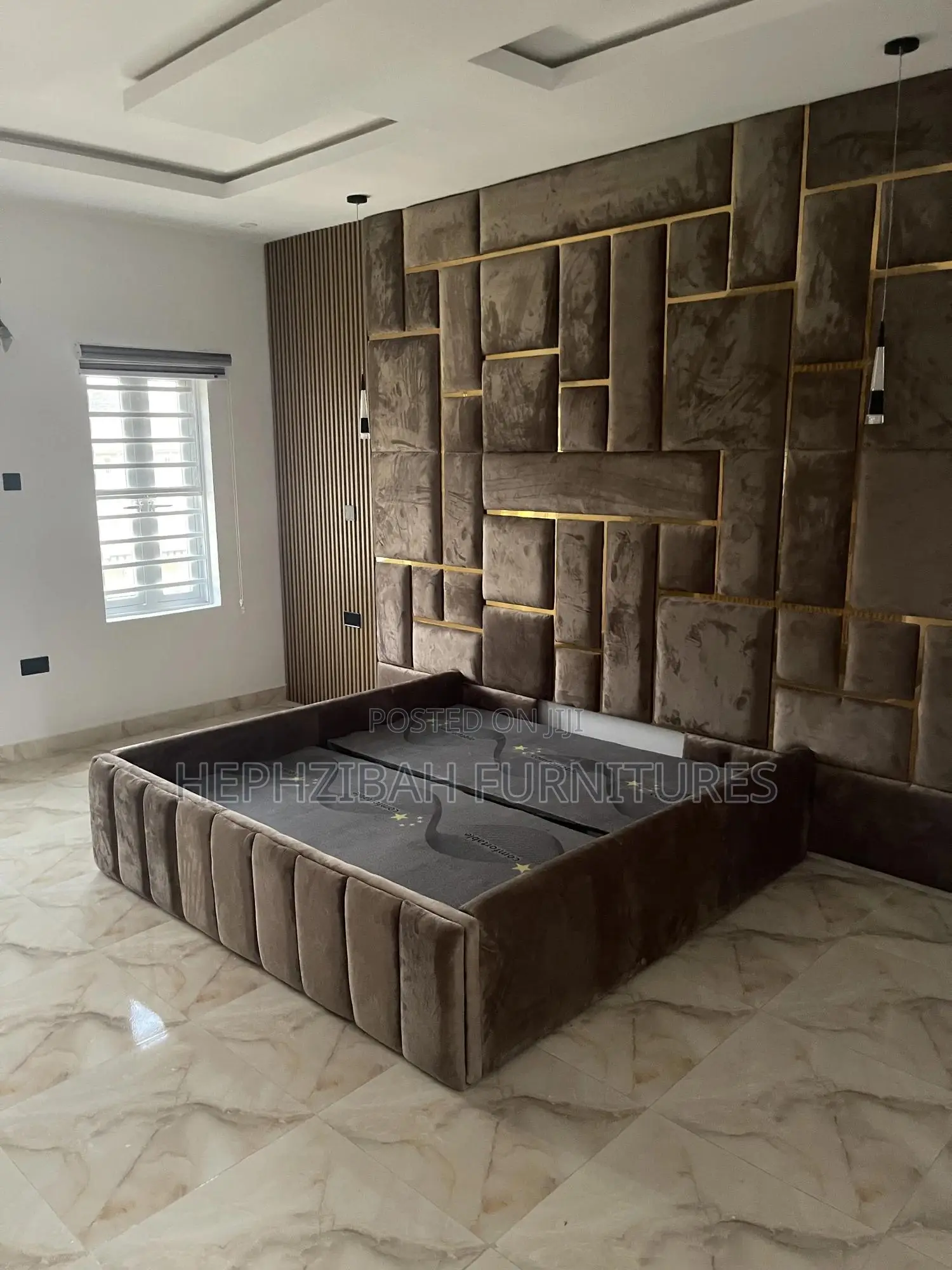 Modern Brown Executive Bedframe