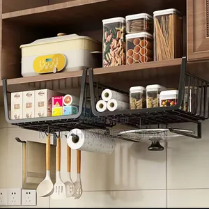 4 in 1 Kitchen Under-Shelf Hanging Basket Organizer: 2st7