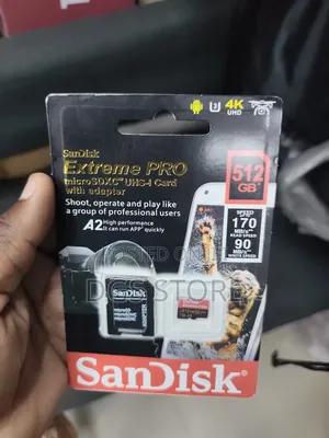 Sandisk Extreme Pro 512gb 170mbs Micro Memory Card