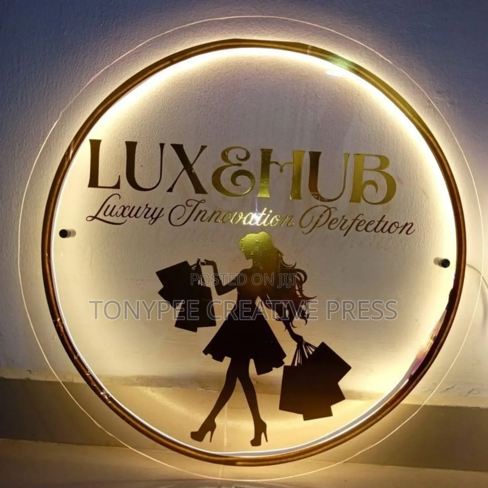 3d Logo Sign Plus Light