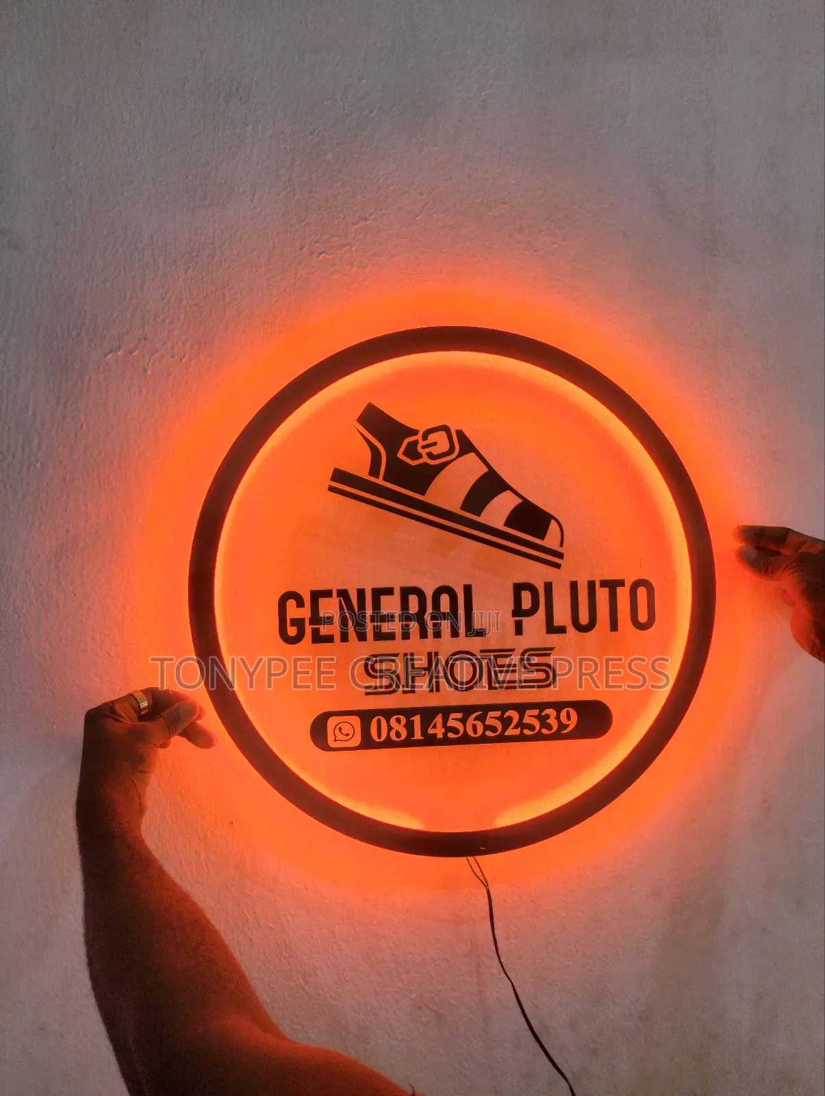 3d Logo Sign Plus Light