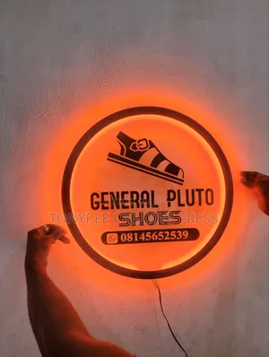 3d Logo Sign Plus Light