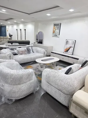 A Set of Turkish Sofa and Dining Table White Volor