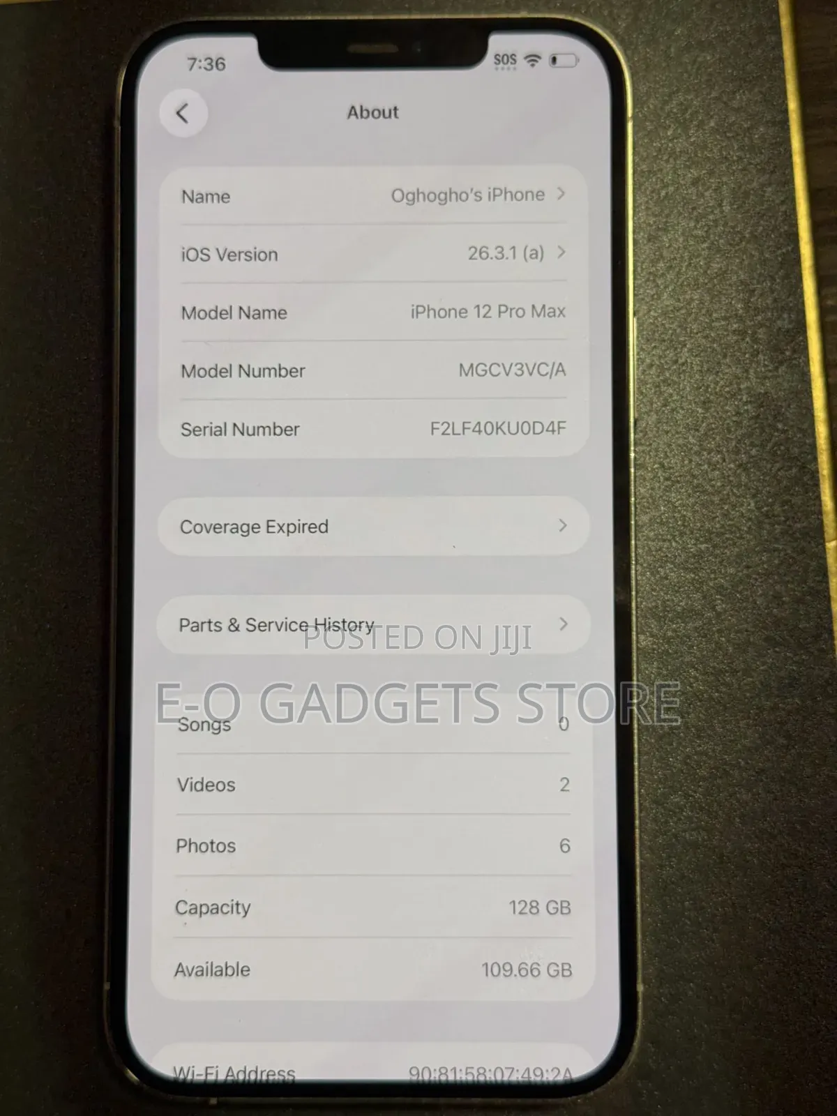 Apple iPhone 12 Pro Max 128 GB White