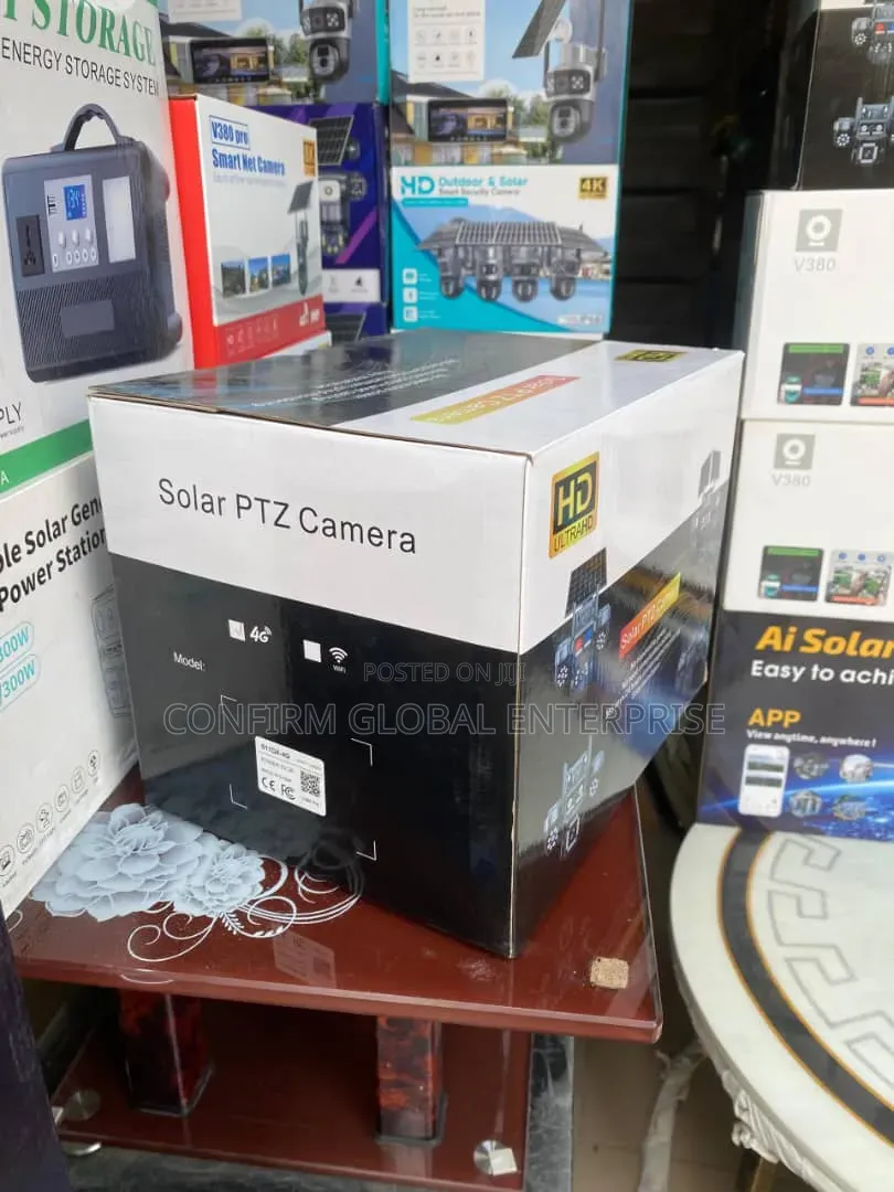 Original 4g Triple-Lens Solar Powered PTZ Security Camera
