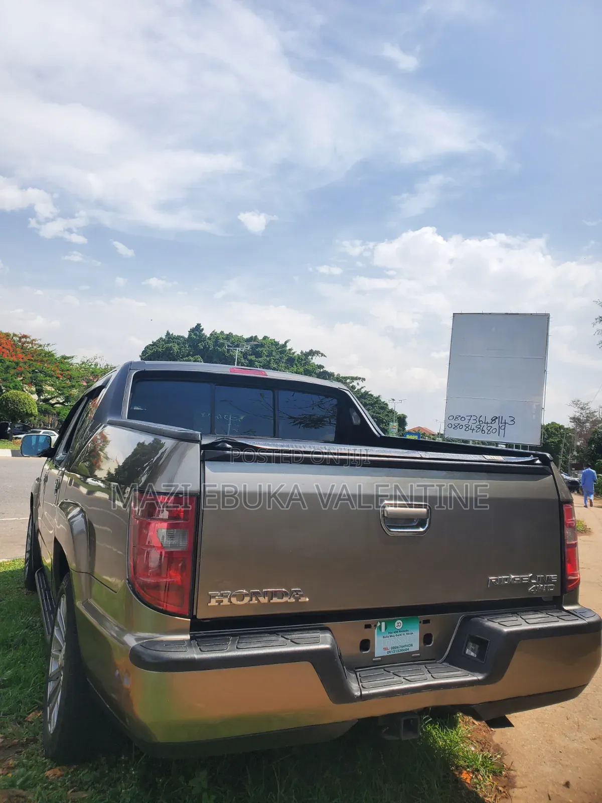 Honda Ridgeline 2012 Gray