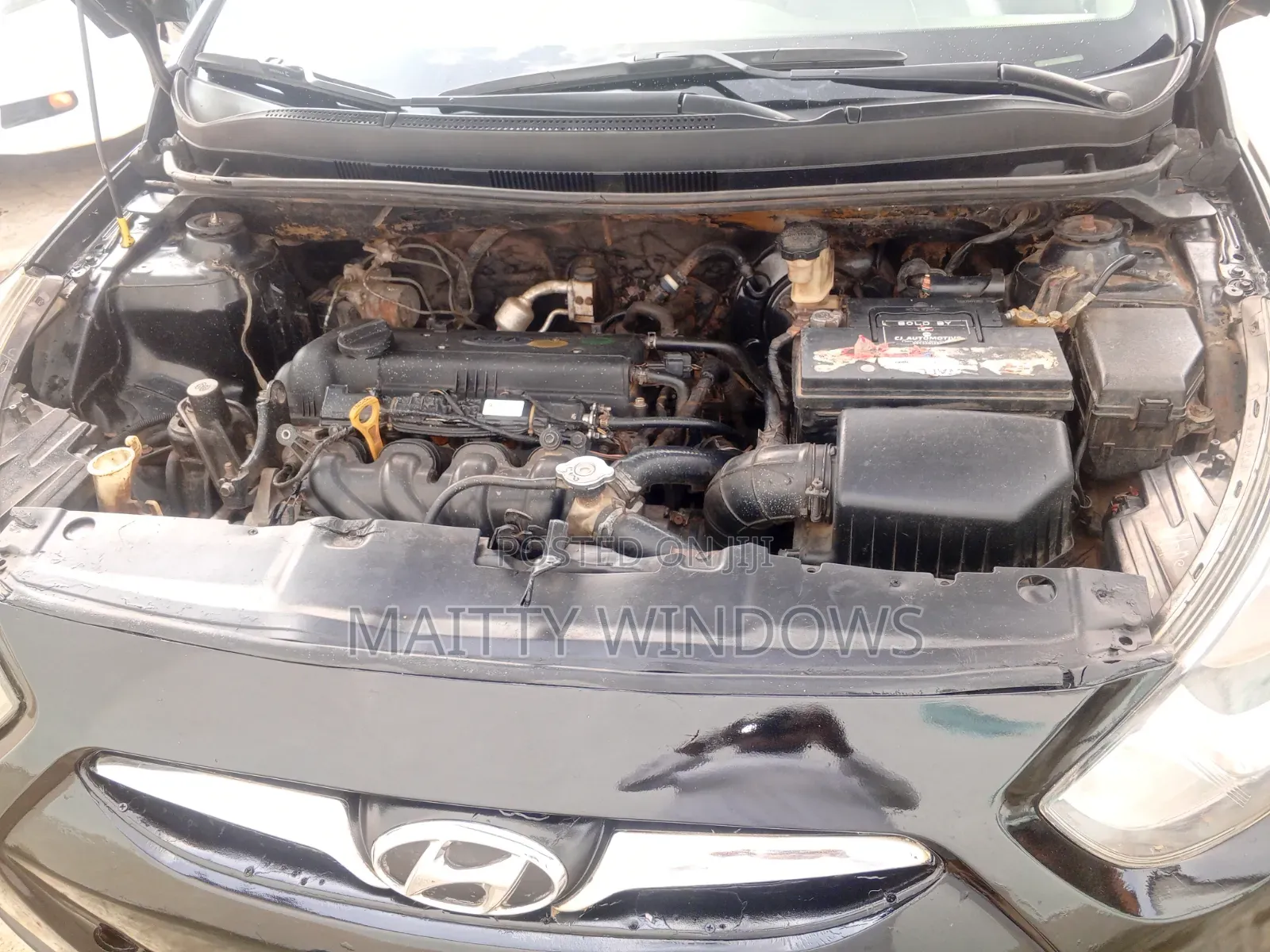 Hyundai Accent GLS 2012 Black