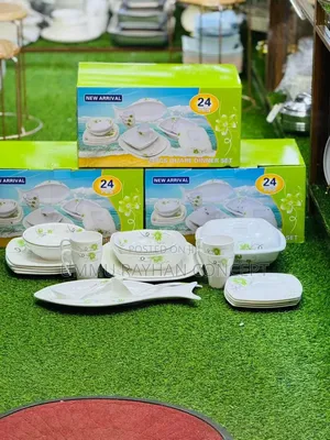 24pcs Unbreakable Dinner Set