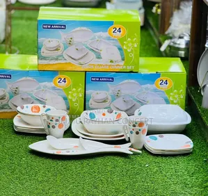24pcs Unbreakable Dinner Set