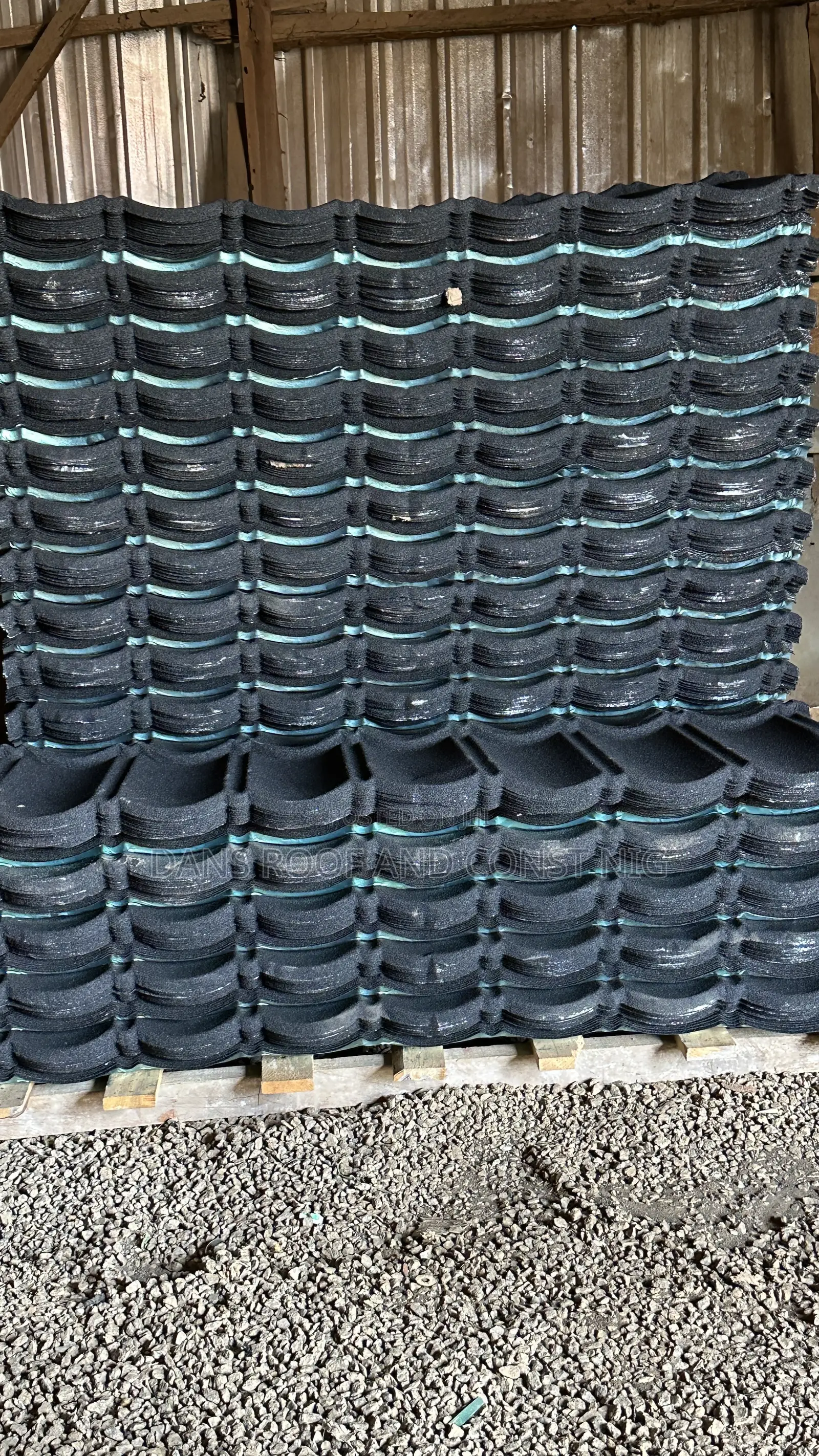 Black Bond Roofing Tiles Looking Unique