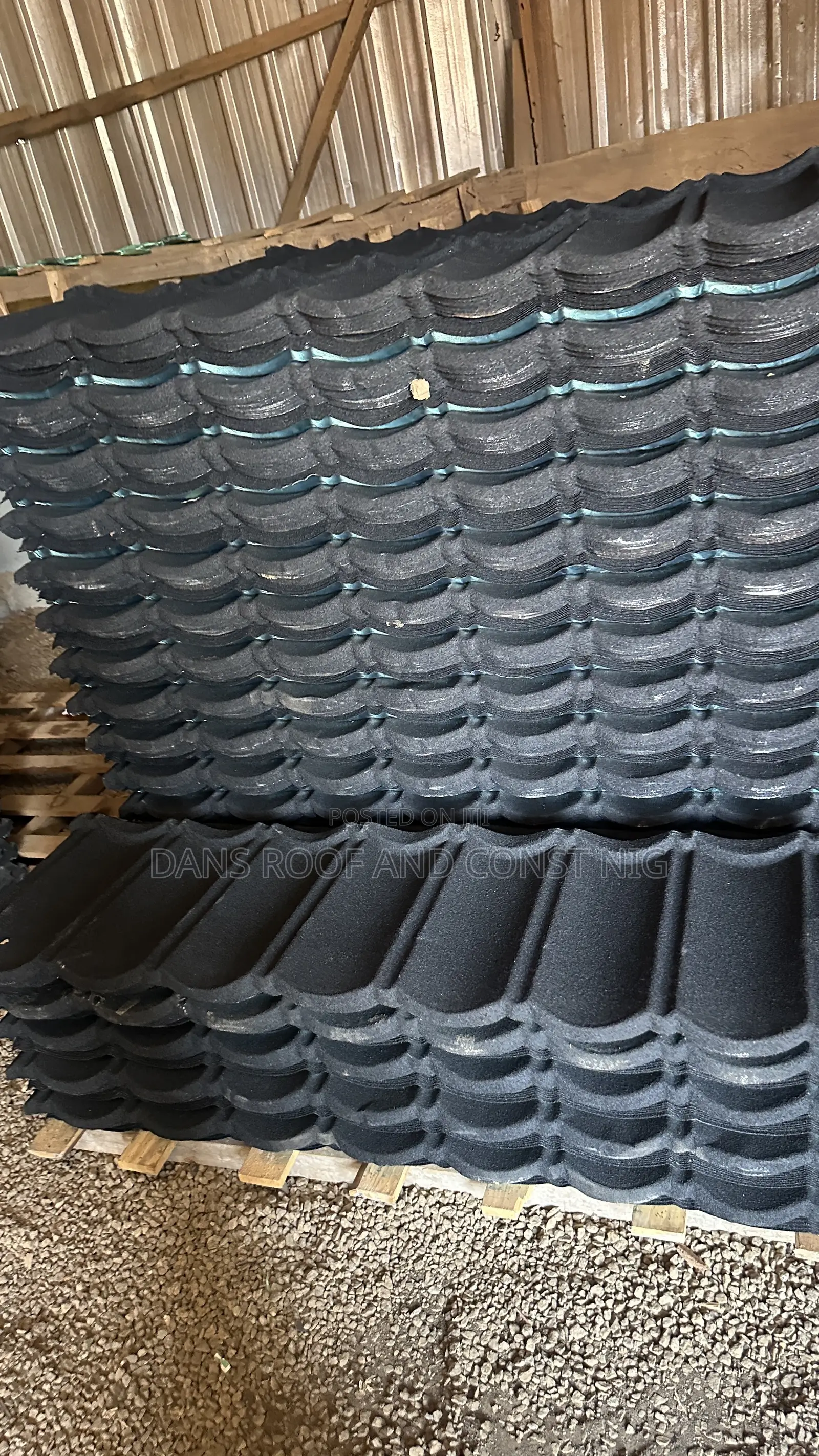 Black Bond Roofing Tiles Looking Unique