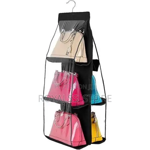 6-pocket Hanging Handbag Organizer