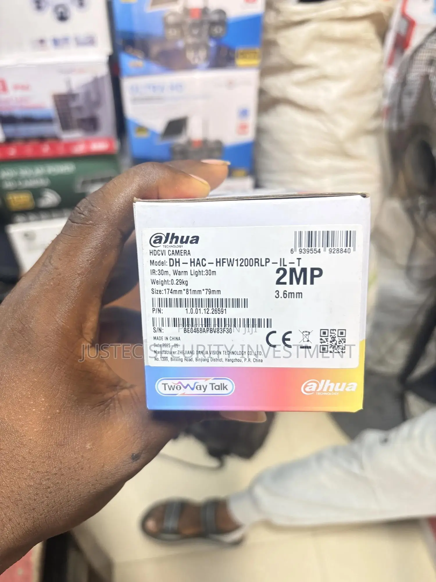 Dahua 2mp Colur Camera With Audio
