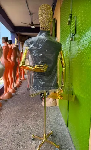 Male Gold Colour Body Form With Net Head