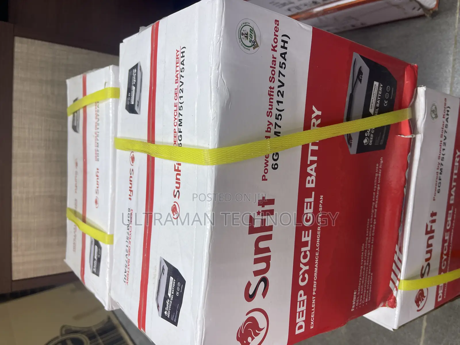 75ah Sunfit Deep Cycle Solar Battery