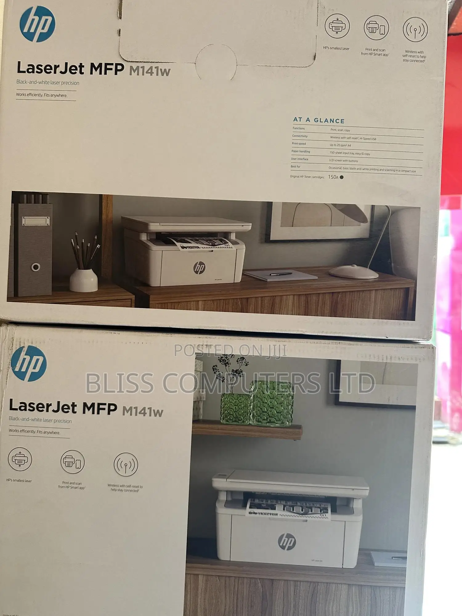 Hp Laserjet MFP M141w Printer