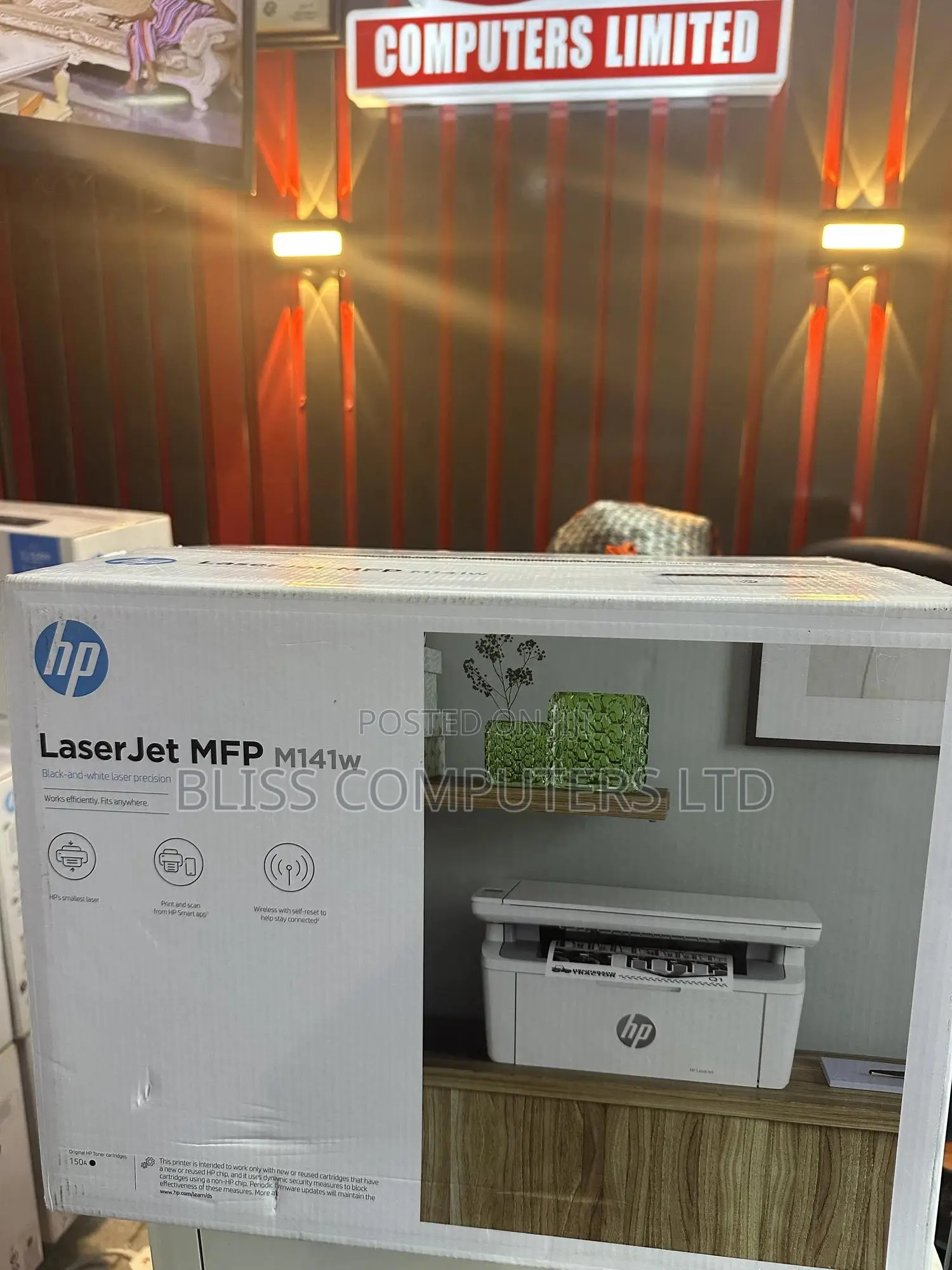 Hp Laserjet MFP M141w Printer