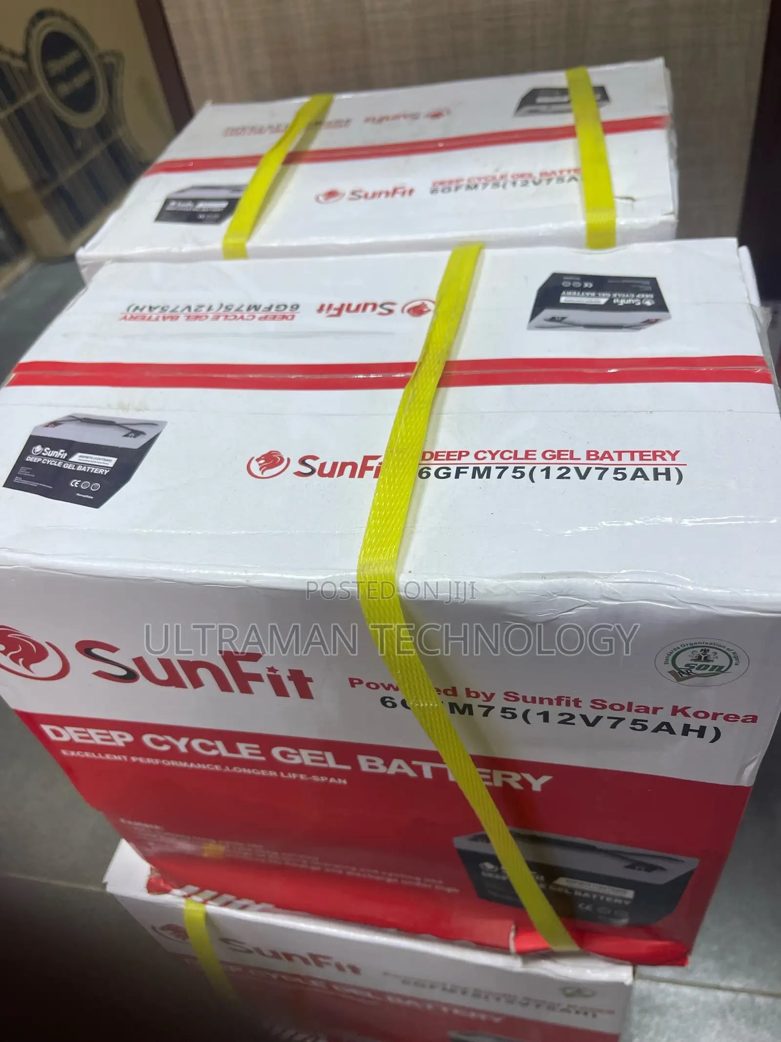 75ah Sunfit Deep Cycle Solar Battery