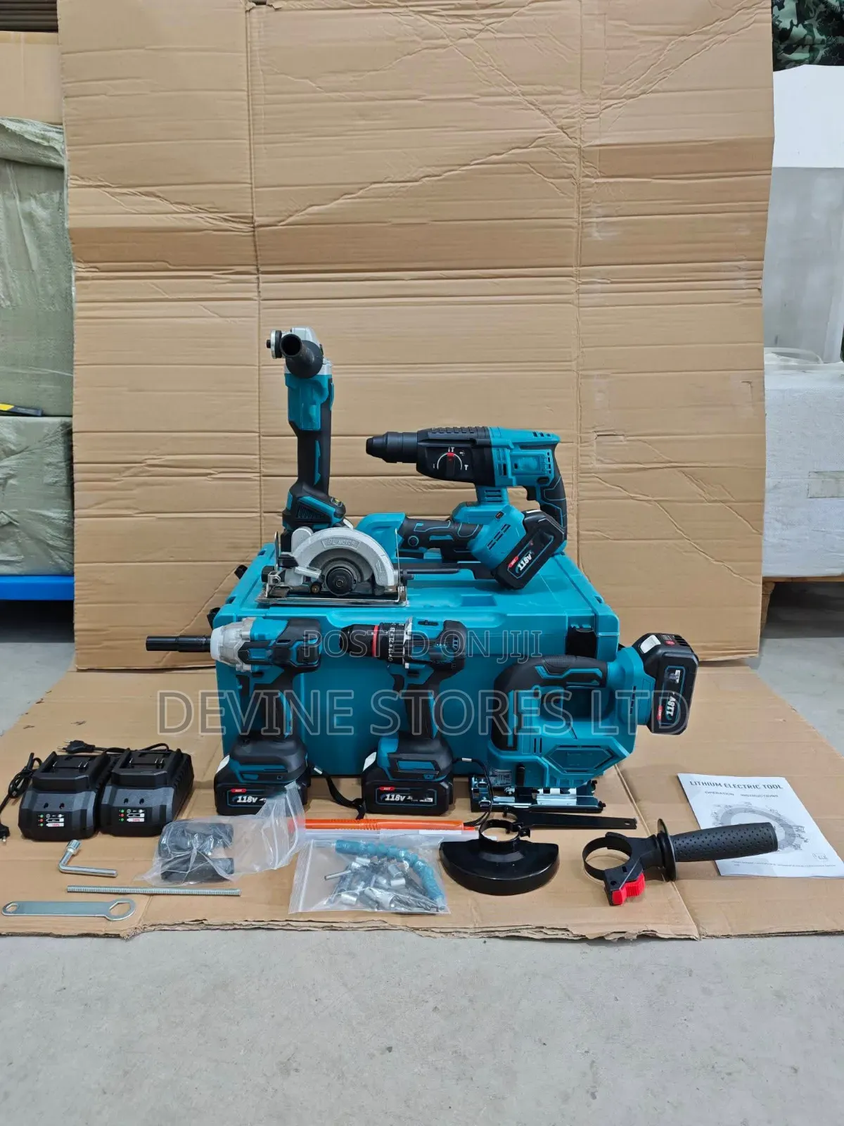 6in1 Makita Combo Machine