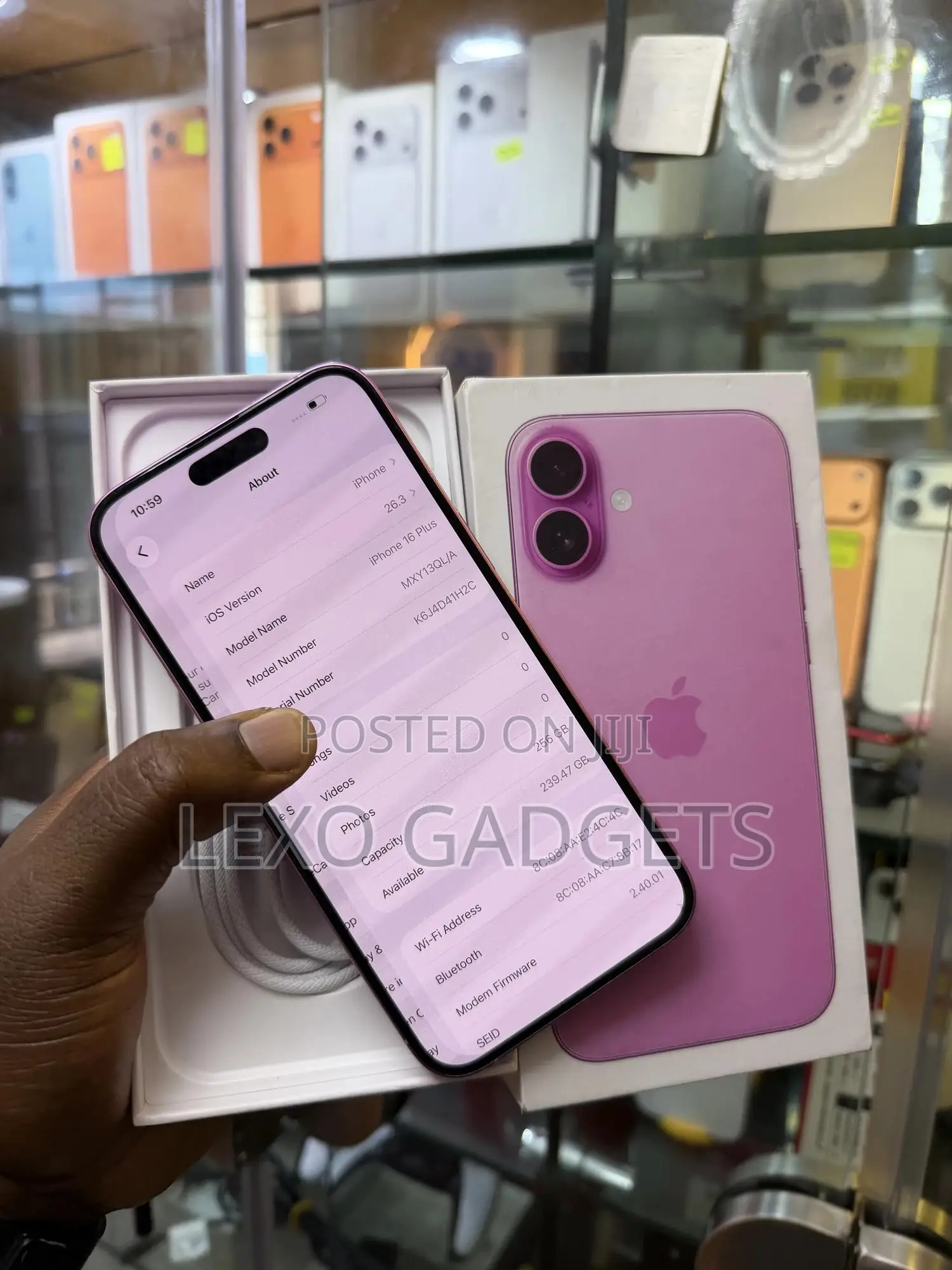 Apple iPhone 16 Plus 256 GB Pink
