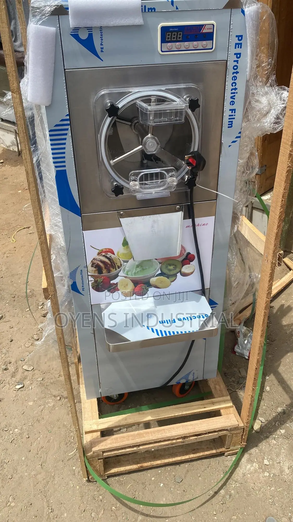 Hard Ice Cream Batch Freezer Machine