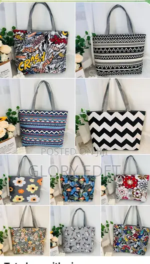 Classical Design Solid Tote Bag