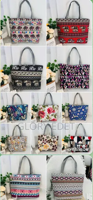Classical Design Solid Tote Bag