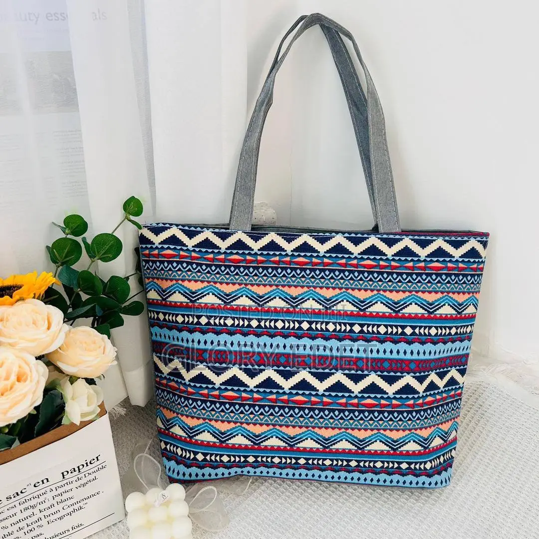 Classical Design Solid Tote Bag