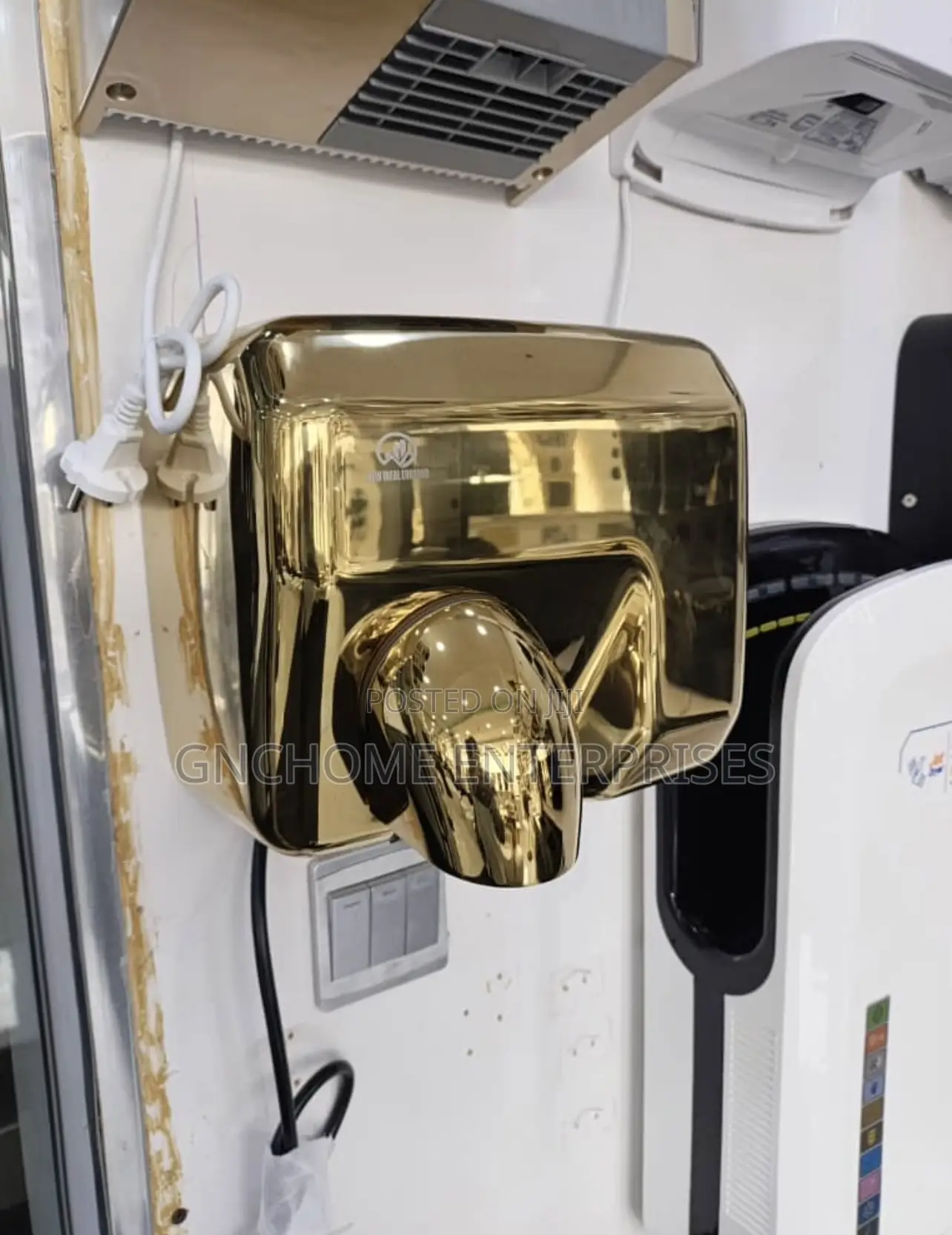 Big Gold Hand Dryer Automatic